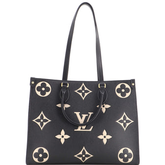 Louis Vuitton OnTheGo Tote Bicolor Monogram Empreinte Giant MM