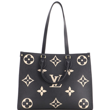Louis Vuitton OnTheGo Tote Bicolor Monogram Empreinte Giant MM