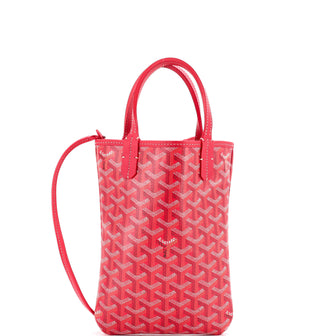Goyard Poitiers Tote Coated Canvas Mini