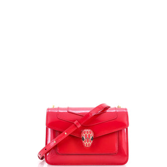 Bvlgari Serpenti Forever Shoulder Bag Patent Small