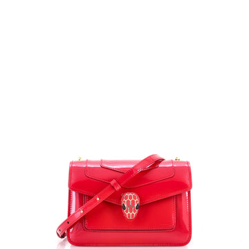 Bvlgari Serpenti Forever Shoulder Bag Patent Small