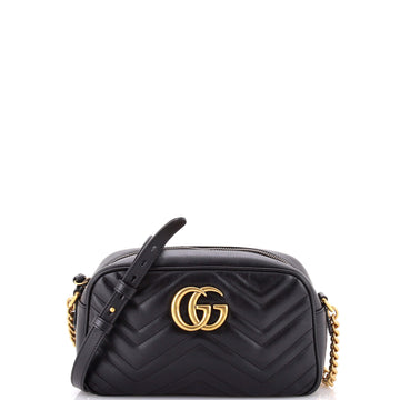Gucci GG Marmont Shoulder Bag Matelasse Leather Small