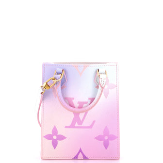 Louis Vuitton Petit Sac Plat Bag Spring in the City Monogram Giant Canvas