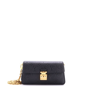 Louis Vuitton Pochette Metis Wallet on Chain Monogram Empreinte Leather