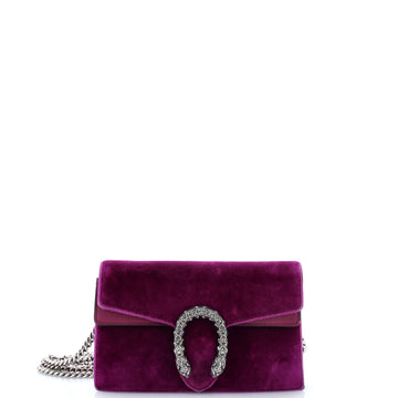 Gucci Dionysus Bag Velvet Super Mini