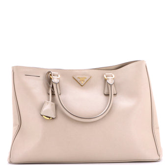 Prada Lux Open Tote Saffiano Leather Large