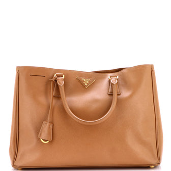 Prada Lux Open Tote Saffiano Leather Large