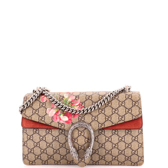 Gucci Dionysus Bag Blooms Print GG Coated Canvas Small