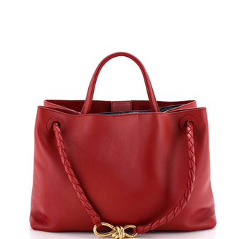 Bottega Veneta Andiamo Top Handle Bag Leather Medium