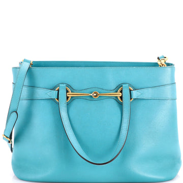 Gucci Bright Bit Convertible Tote Leather Medium