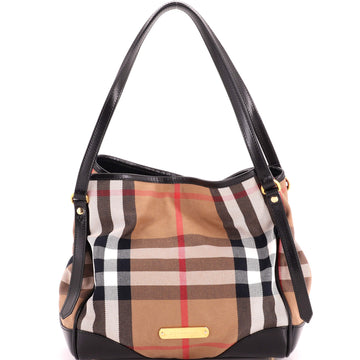 Burberry Canterbury Tote House Check Canvas Small