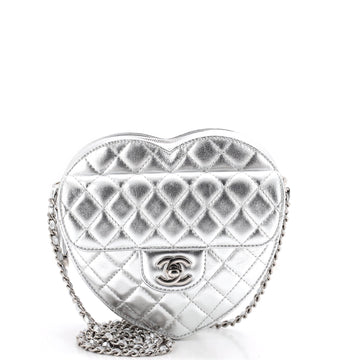 Chanel CC in Love Heart Bag Quilted Lambskin