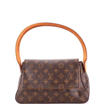 Louis Vuitton Looping Handbag Monogram Canvas Mini
