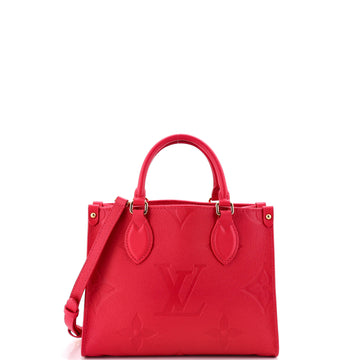 Louis Vuitton OnTheGo Tote Monogram Empreinte Giant PM