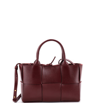 Bottega Veneta Arco Tote Maxi Intrecciato Leather Mini