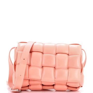 Bottega Veneta Cassette Crossbody Bag Padded Maxi Intrecciato Leather