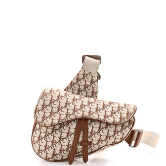Christian Dior Saddle Crossbody Bag Cactus Jack Oblique Canvas