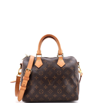 Louis Vuitton Speedy Bandouliere Bag Monogram Canvas 25
