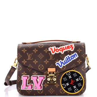 Louis Vuitton Pochette Metis Limited Edition Patches Monogram Canvas
