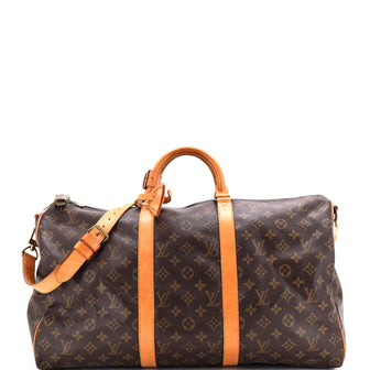 Louis Vuitton Keepall Bandouliere Bag Monogram Canvas 50
