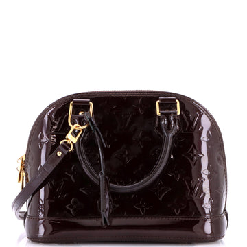 Louis Vuitton Alma Handbag Monogram Vernis BB