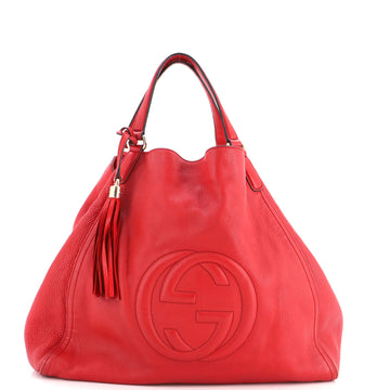 Gucci Soho Shoulder Bag Leather Large