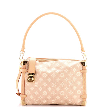 Louis Vuitton Side Trunk Handbag Limited Edition Grace Coddington Meowgram Coated Canvas GM