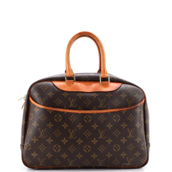 Louis Vuitton Deauville Handbag Monogram Canvas