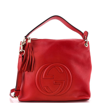 Gucci Soho Convertible Hobo Leather Large
