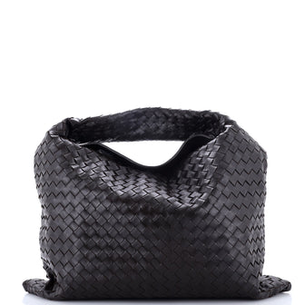 Bottega Veneta Hop Hobo Intrecciato Leather Large