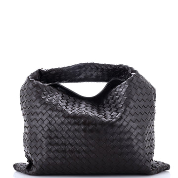 Bottega Veneta Hop Hobo Intrecciato Leather Large