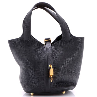 Hermes Picotin Lock Bag Clemence PM