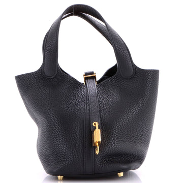 Hermes Picotin Lock Bag Clemence PM