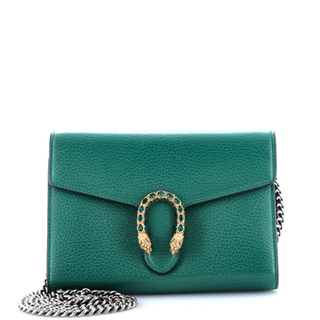 Gucci Dionysus Chain Wallet Leather with Embellished Detail Small