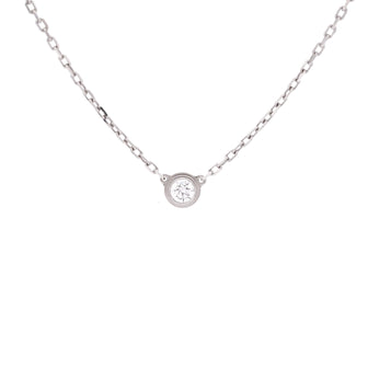 Cartier Cartier D'Amour Pendant Necklace 18K White Gold with Diamond Small