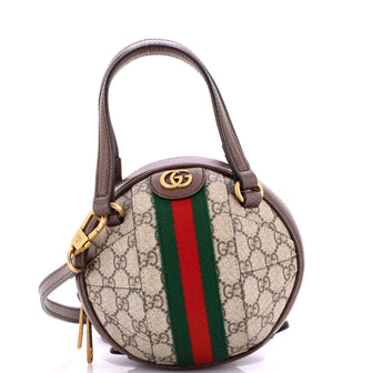 Gucci Ophidia Basketball Bag GG Coated Canvas Mini