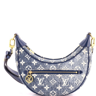 Louis Vuitton Loop Handbag Monogram Jacquard Denim