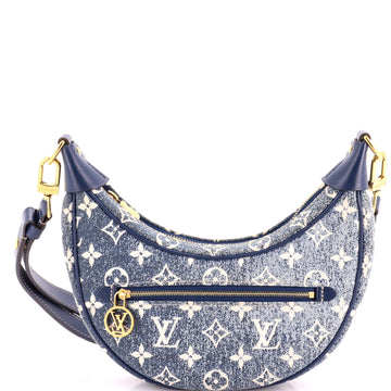Louis Vuitton Loop Handbag Monogram Jacquard Denim
