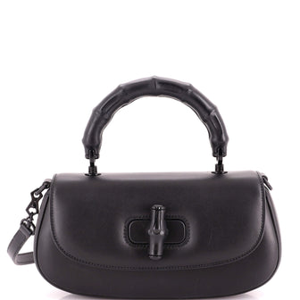 Gucci Bamboo Diva Top Handle Bag Leather Medium