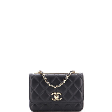 Chanel Trendy CC Wallet on Chain Quilted Lambskin Mini