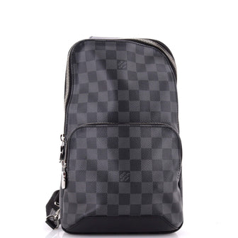 Louis Vuitton Avenue Sling Bag Damier Graphite