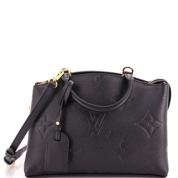 Louis Vuitton Petit Palais Handbag Monogram Empreinte Giant
