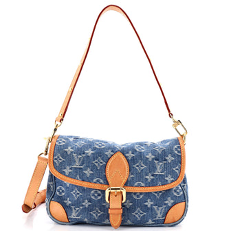 Louis Vuitton Diane NM Handbag Monogram Denim