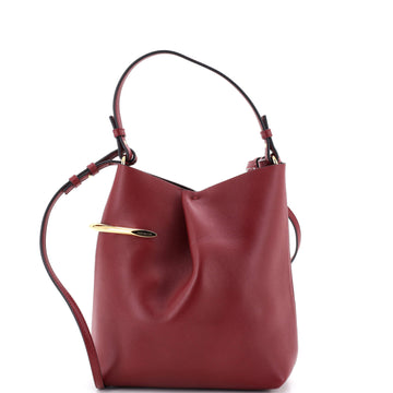 Givenchy Pinch Me Pouch Bucket Bag Leather