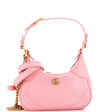 Gucci Aphrodite Zip Shoulder Bag Leather Small
