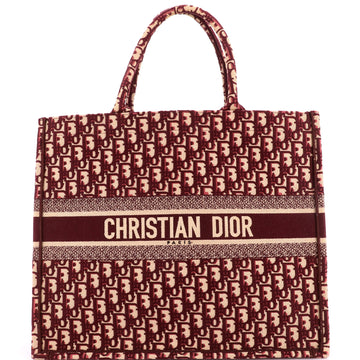 Christian Dior Book Tote Oblique Canvas Large