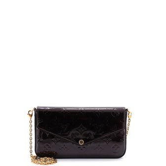 Louis Vuitton Felicie Pochette Monogram Vernis