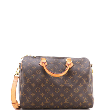 Louis Vuitton Speedy Bandouliere Bag Monogram Canvas 30