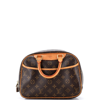 Louis Vuitton Trouville Handbag Monogram Canvas