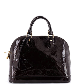 Louis Vuitton Alma Handbag Monogram Vernis PM